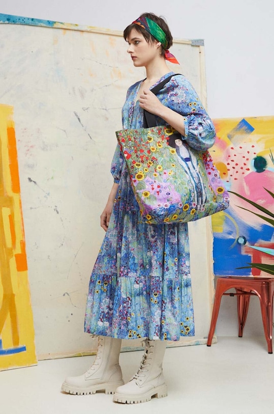 Torba bawełniana Eviva L'arte kolor multicolor RS23.TCD252