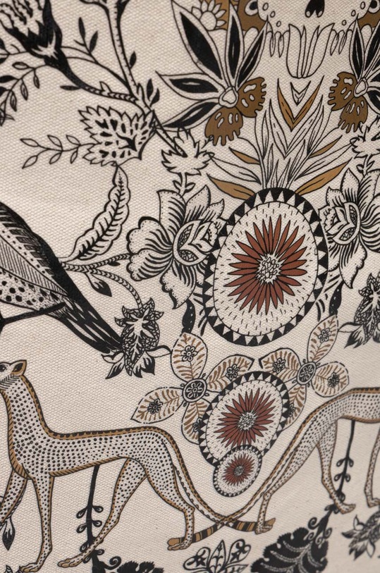 Torba bawełniana z nadrukiem kolor beżowy beżowy RS23.TCDB01