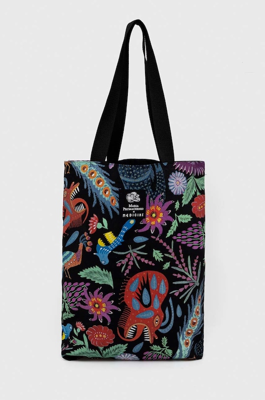 Torba bawełniana Maria Prymachenko x Medicine kolor czarny RS23.TCDC51 czarny RS23