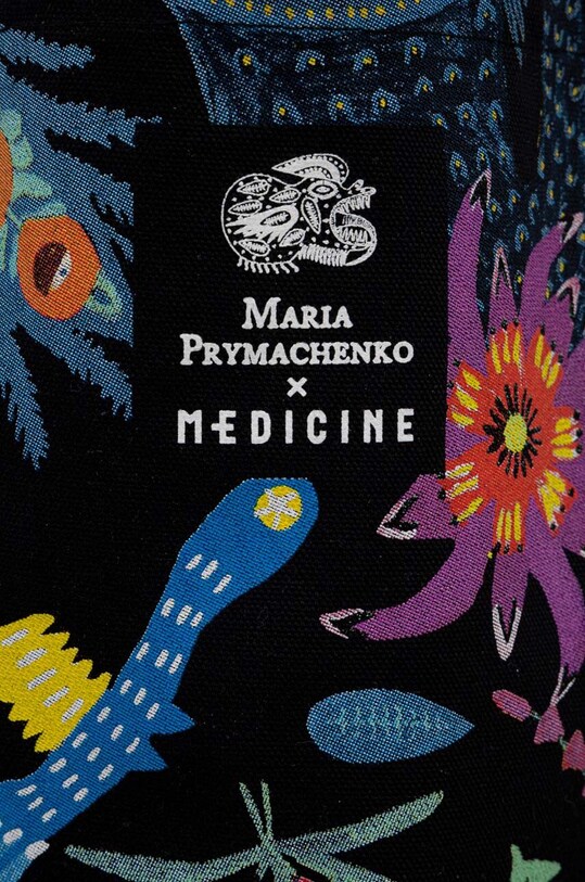 Хлопковая сумка Medicine x Maria Prymachenko RS23.TCDC51 чёрный