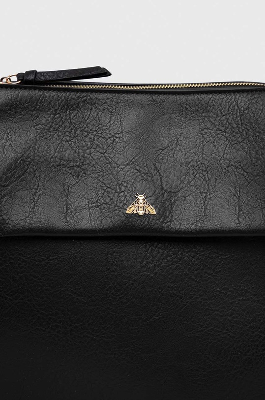 Torebka damska ze skóry ekologicznej kolor czarny czarny RS23.TOD517