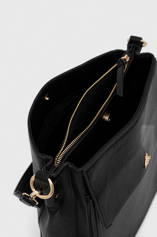 Torebka damska ze skóry ekologicznej kolor czarny RS23.TOD517 czarny