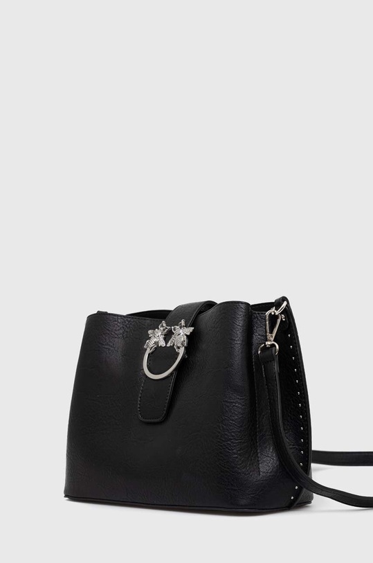 Torebka damska ze skóry ekologicznej kolor czarny RS23.TOD608 czarny RS23