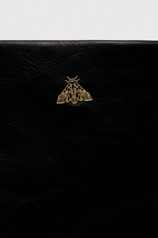 Torebka damska ze skóry ekologicznej kolor czarny czarny RS23.TOD613