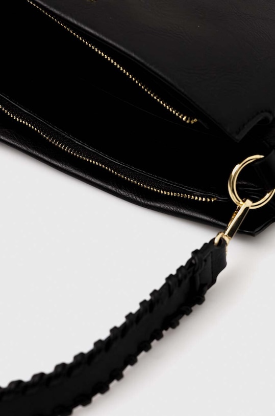 Torebka damska ze skóry ekologicznej kolor czarny RS23.TOD613