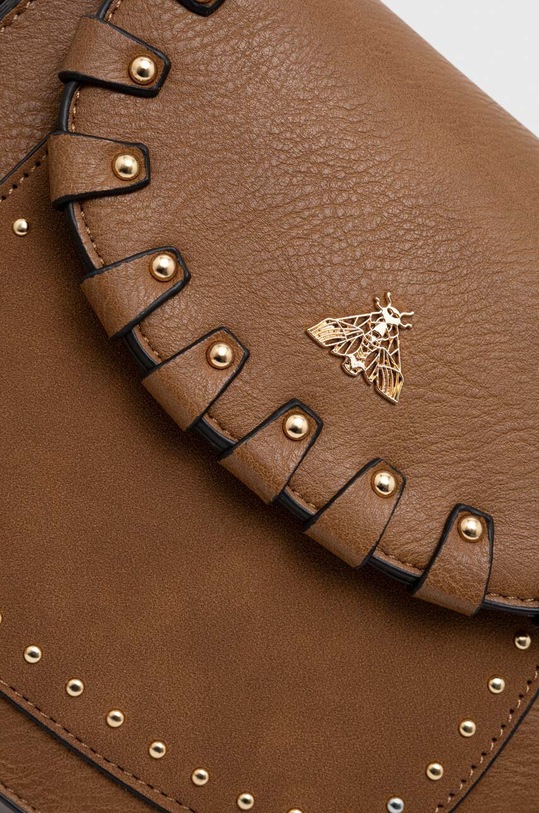 Torebka damska ze skóry ekologicznej kolor brązowy brązowy RS23.TOD915