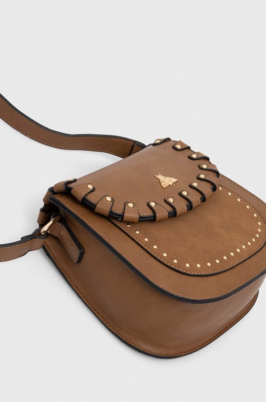 Torebka damska ze skóry ekologicznej kolor brązowy RS23.TOD915 brązowy