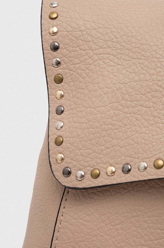 Plecak damski ze skóry ekologicznej kolor pomarańczowy pomarańczowy RS23.TODA23