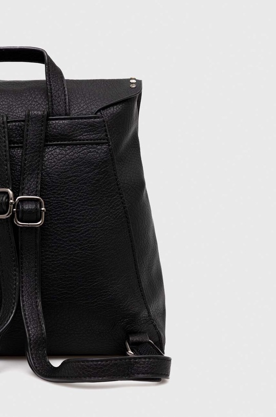 Plecak damski ze skóry ekologicznej kolor czarny czarny RS23.TODA23