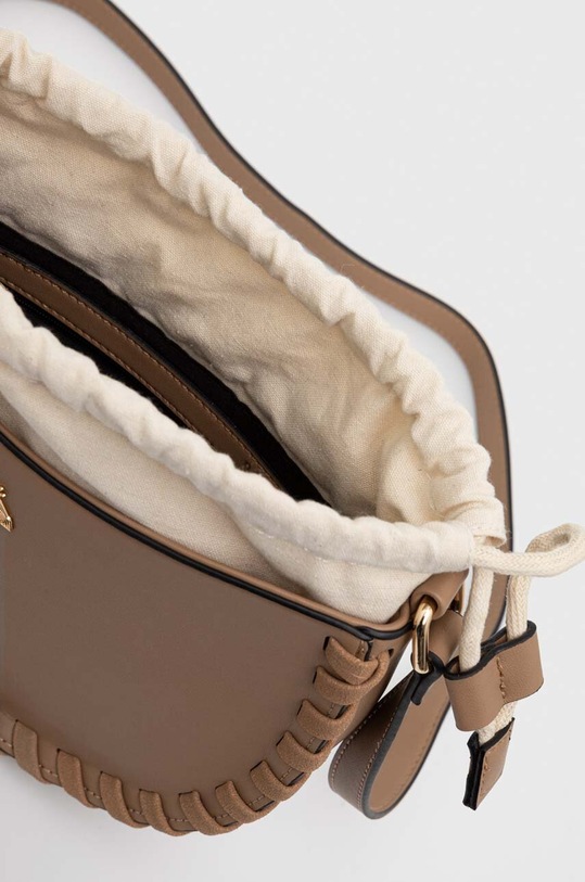 Torebka damska ze skóry ekologicznej kolor beżowy RS23.TODB04