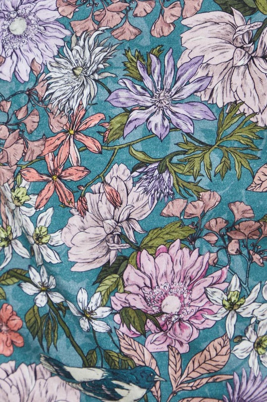 T-shirt bawełniany damski z nadrukiem kolor multicolor RS23.TSD014 multicolor