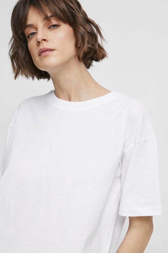 Medicine t-shirt bawełniany bawełna biały RS23.TSD041