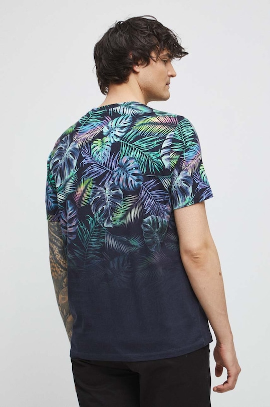 Odzież T-shirt bawełniany męski wzorzysty kolor multicolor RS23.TSM919 multicolor