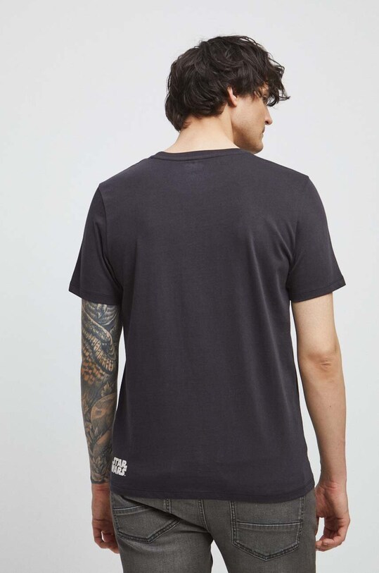 Odzież T-shirt bawełniany męski Star Wars kolor czarny RS23.TSM958 czarny