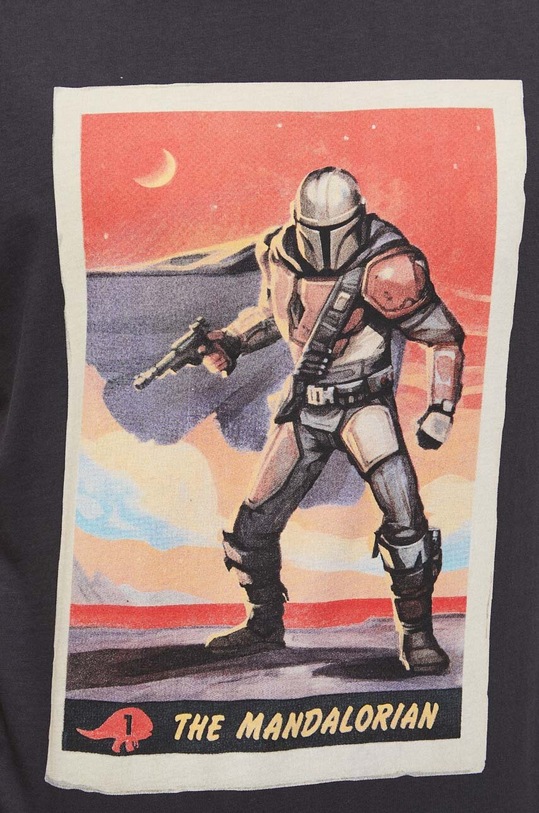 T-shirt bawełniany męski Star Wars kolor czarny RS23.TSM958
