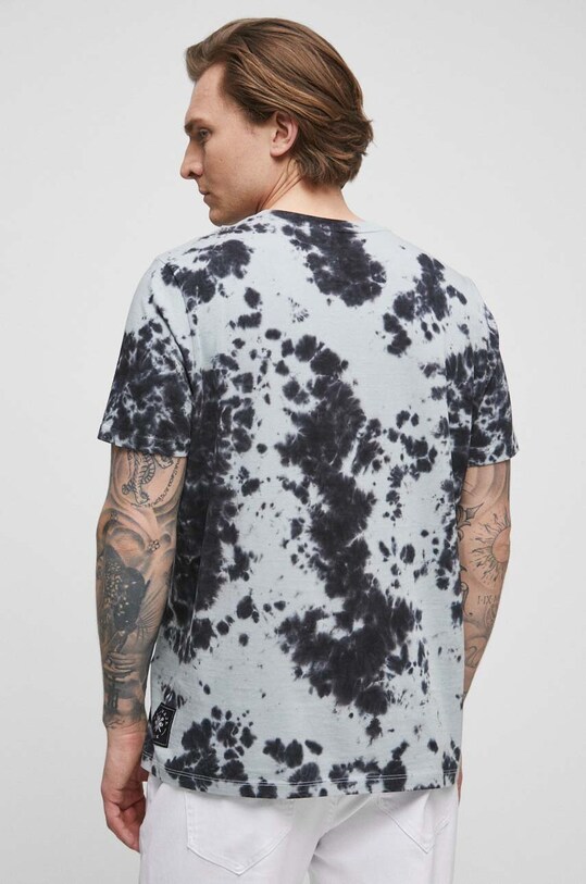 Odzież T-shirt bawełniany męski Tattoo Art by Natalia Osipa - Czornaja Ink, kolor niebieski RS23.TSMA55 niebieski