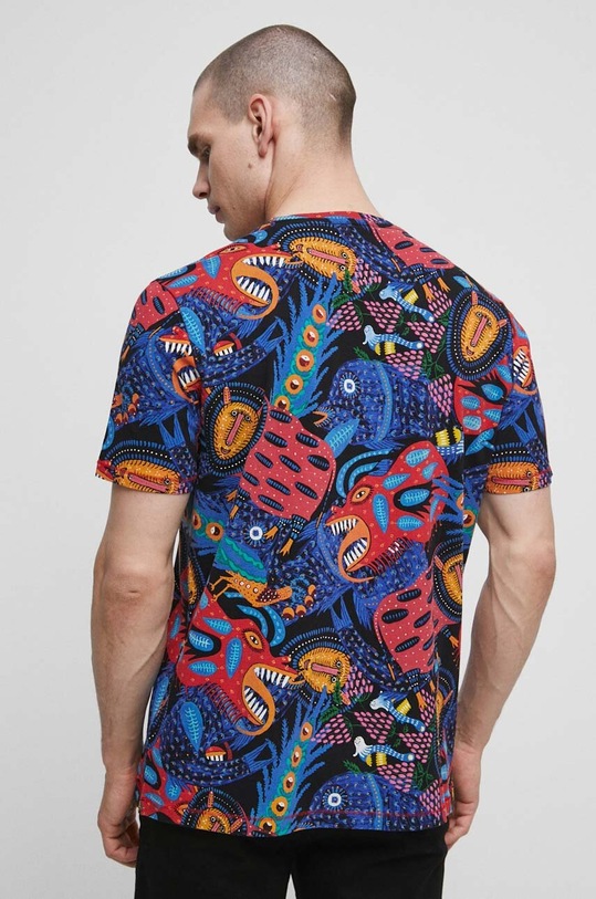 T-shirt bawełniany męski Maria Prymachenko x Medicine kolor multicolor multicolor RS23.TSMC52