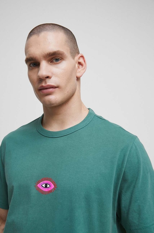 Bavlnené tričko Medicine RS23.TSMC56 zelená