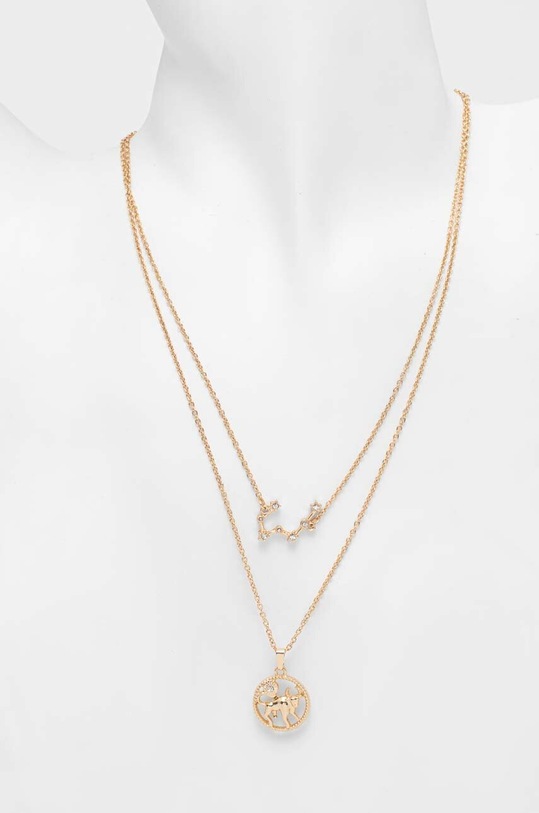Doplnky Náhrdelník dámsky z kolekcie Zverokruh - Býk zlatá farba RS24.AKD151 zlatá