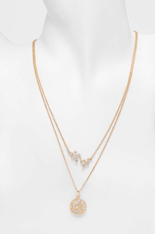 Naszyjnik damski z kolekcji Zodiak - Skorpion kolor złoty złoty RS24.AKD157