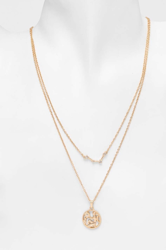 Náhrdelník dámský z kolekce Zvěrokruh - Vodnář zlatá barva zlatá RS24.AKD160