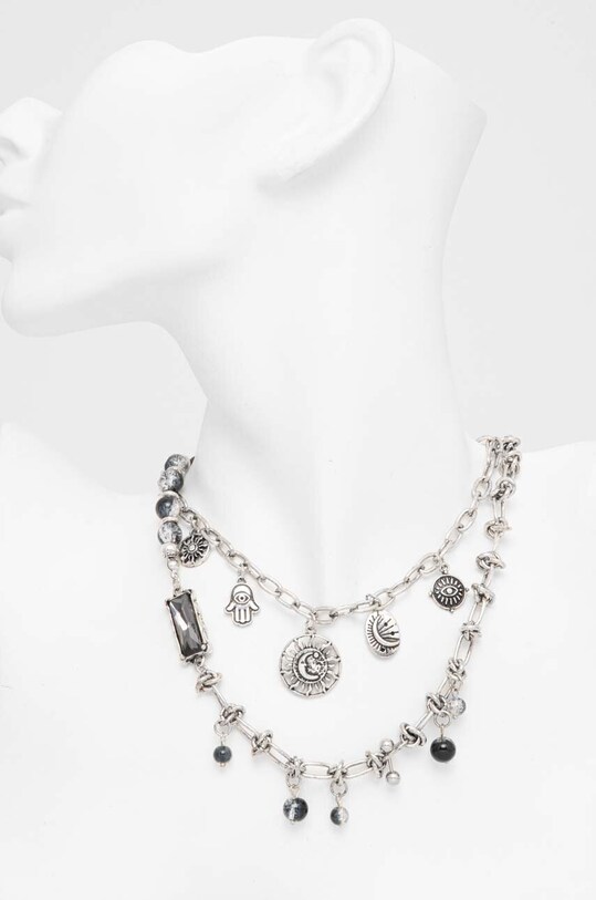 Náhrdelník Medicine 2-pack stříbrná RS24.AKD201