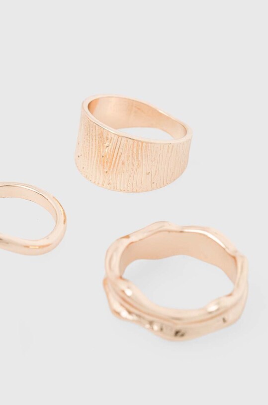 Akcesoria Pierścionki damskie z ozdobnymi elementami (5-pack) kolor multicolor RS24.AKD301 multicolor