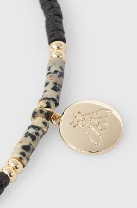 Naszyjnik damski z kamieniami naturalnymi kolor czarny RS24.AKD304 czarny RS24