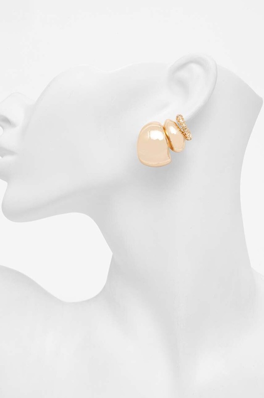 Kolczyki damskie o nieregularnym kształcie (3-pack) kolor złoty RS24.AKD504 złoty RS24