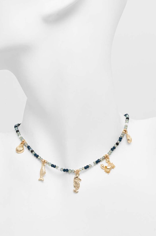 Náhrdelník dámsky modrá RS24.AKD704