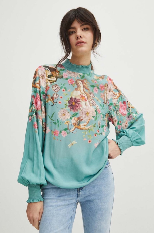 Medicine bluzka RS24.BDD254 zielony RS24