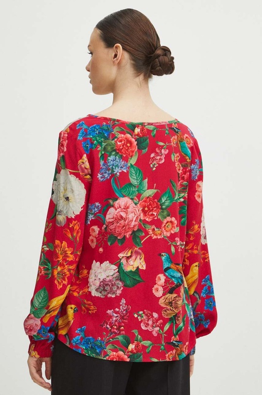 Oblečenie Blúzka dámska ružová farba RS24.BDD305 ružová