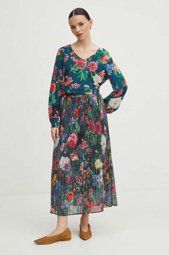 Halenka dámská tyrkysová barva RS24.BDD305 tyrkysová RS24