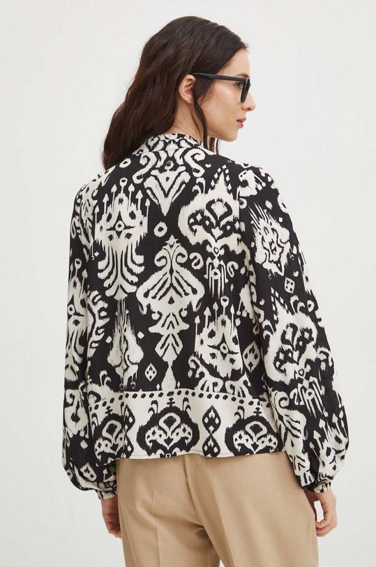 Oblečení Halenka dámská černá barva RS24.BDD500 černá