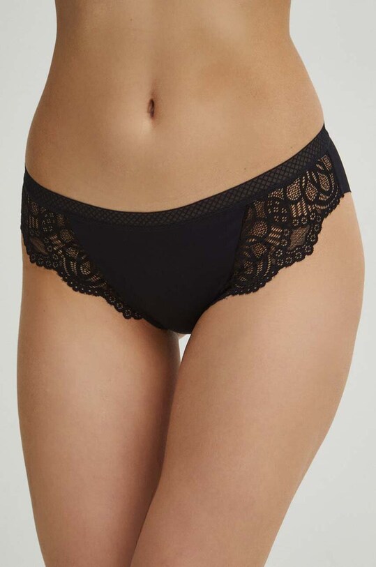 Odzież Figi damskie z koronką (2-pack) kolor multicolor RS24.BID202 multicolor