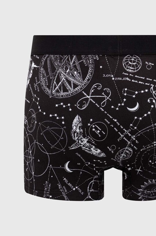 Bokserki bawełniane męskie z domieszką elastanu z kolekcji Zodiak (2-pack) kolor multicolor multicolor RS24.BIM304