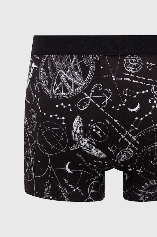 Bavlnené boxerky pánske s prímesou elastanu z kolekcie Zverokruh (2-pack) viac farieb viacfarebná RS24.BIM304