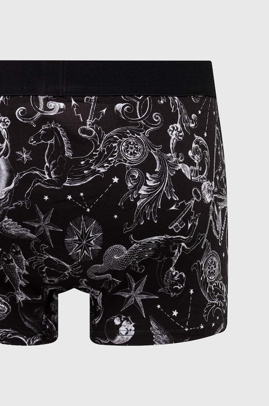 Bavlnené boxerky pánske s prímesou elastanu z kolekcie Zverokruh (2-pack) viac farieb RS24.BIM304 viacfarebná