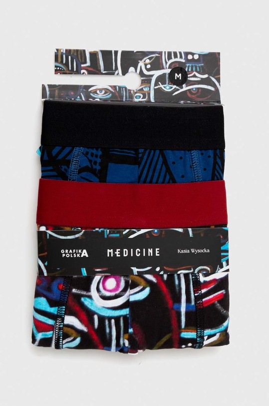 Bokserki męskie by Kasia Wysocka – TerraKata, Grafika Polska (2-pack) kolor multicolor RS24.BIM350