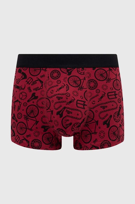 Oblečenie Bavlnené boxerky pánske s prímesou elastanu so vzorom (2-pack) viac farieb RS24.BIM709 viacfarebná