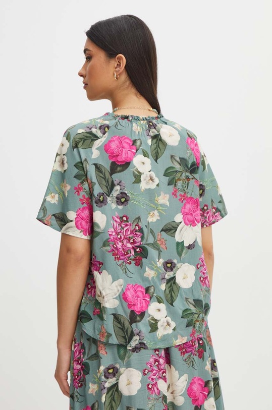 Odzież Bluzka damska kolor turkusowy RS24.BKD0B2 turkusowy