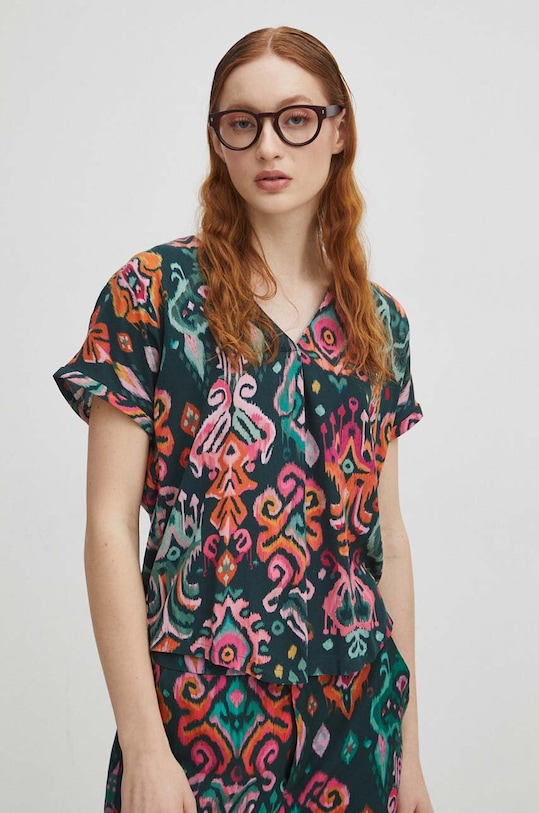 Medicine bluzka regular zielony RS24.BKD500