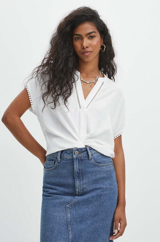 Halenka dámská bílá barva RS24.BKD800 bílá RS24