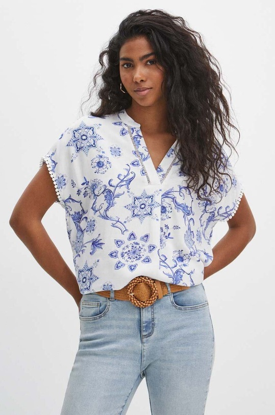 Medicine bluzka regular beżowy RS24.BKD800