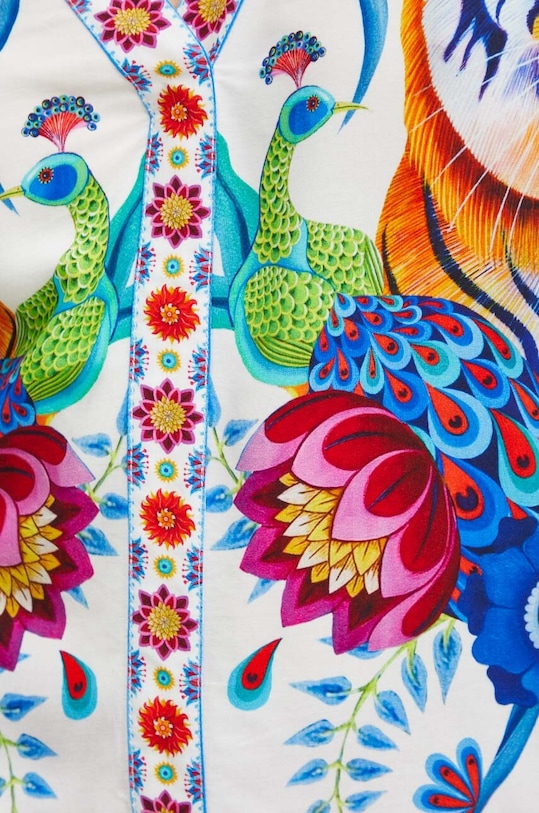 Bluzka damska z kolekcji Jane Tattersfield x Medicine kolor biały RS24.BKD850