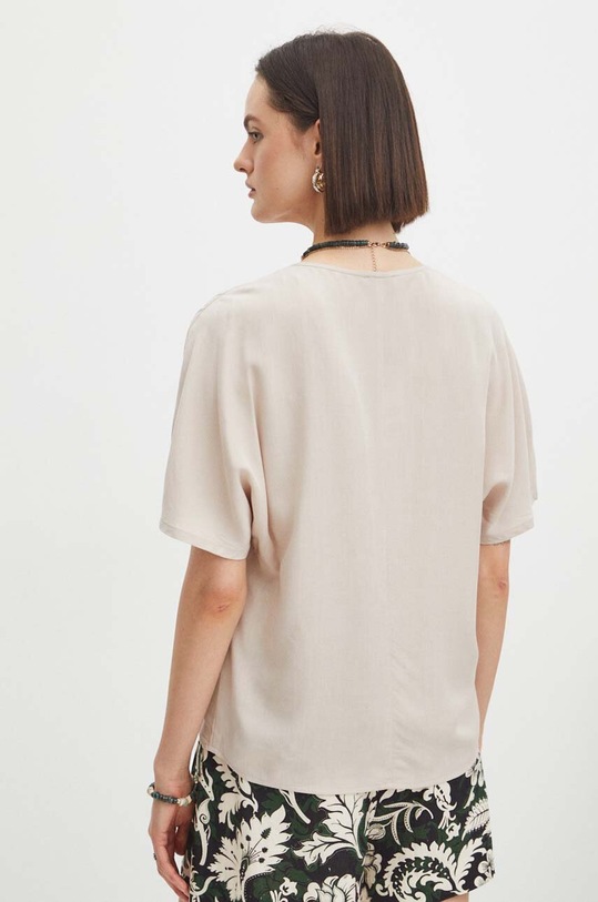 Oblečení Halenka dámská béžová barva RS24.BKDA00 béžová