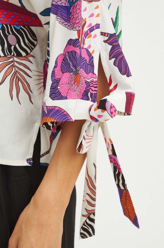 Blúzka dámska biela farba RS24.BKDB03 biela