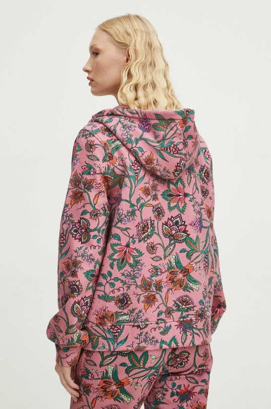 Oblečenie Mikina dámska ružová farba RS24.BLD011 ružová