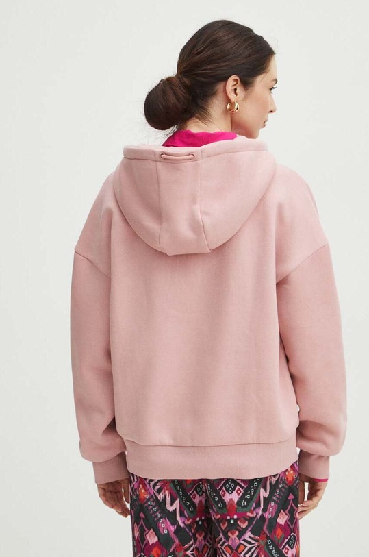 Oblečení Mikina dámská růžová barva RS24.BLD030 růžová