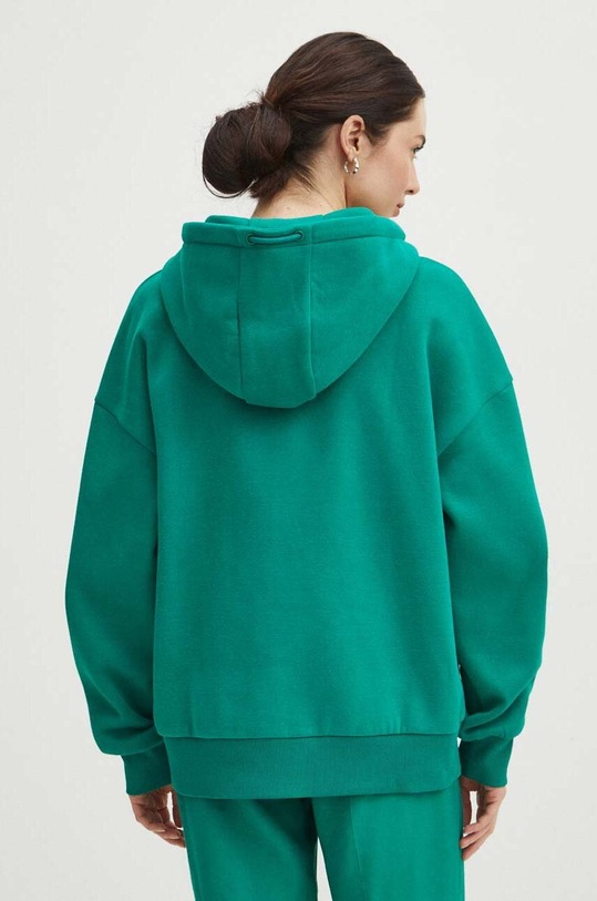 Oblečenie Mikina dámska zelená farba RS24.BLD030 zelená